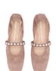 Stuart Weitzman Stuart Weitzman Goldie Stud Ballet Flat - 4