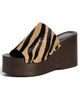 Stuart Weitzman Stuart Weitzman Kate Clog Slide Sandals New Cml/Shdw - 1