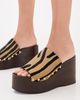Stuart Weitzman Stuart Weitzman Kate Clog Slide Sandals New Cml/Shdw - 3