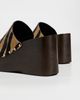 Stuart Weitzman Stuart Weitzman Kate Clog Slide Sandals New Cml/Shdw - 4