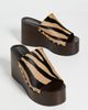 Stuart Weitzman Stuart Weitzman Kate Clog Slide Sandals New Cml/Shdw - 5