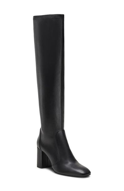 Stuart Weitzman Stuart Weitzman Lucie Knee High Block Heel Boot