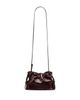 Stuart Weitzman Stuart Weitzman Mia Crinkled Patent Leather Mini Bag - 4
