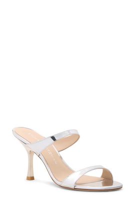 Stuart Weitzman Stuart Weitzman Nudist Metallic Slide Sandal