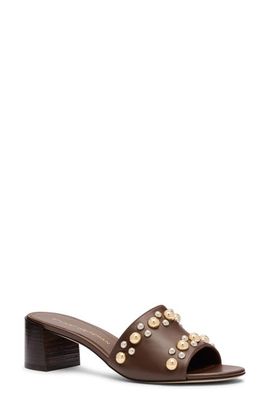 Stuart Weitzman Stuart Weitzman Perry Leather Slide Sandal