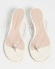 Stuart Weitzman Stuart Weitzman Rio Sleek Sandals Clear/Cream - 5