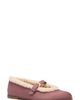 Stuart Weitzman Stuart Weitzman Sai Genuine Shearling Mary Jane Flat - 1