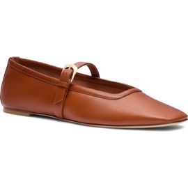 Stuart Weitzman Stuart Weitzman Sai Leather Mary Jane Flat