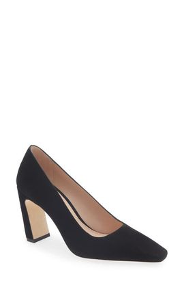 Stuart Weitzman Stuart Weitzman Stassi Croc Embossed Leather Pump