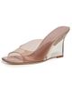Stuart Weitzman Stuart Weitzman Vinnie Lucite Mules Blushful - 1
