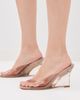 Stuart Weitzman Stuart Weitzman Vinnie Lucite Mules Blushful - 3