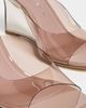 Stuart Weitzman Stuart Weitzman Vinnie Lucite Mules Blushful - 6