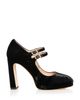 Stuart Weitzman Stuart Weitzman Women's Babette Velvet Platform Mary Jane Pumps - 2
