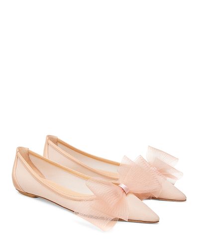 Stuart Weitzman Stuart Weitzman Women's Blushing Bow Flats