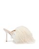 Stuart Weitzman Stuart Weitzman Women's Boa 100 Satin Feather Trimmed Mules - 2