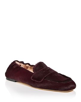 Stuart Weitzman Stuart Weitzman Women's Bryant Calf Hair Penny Loafers