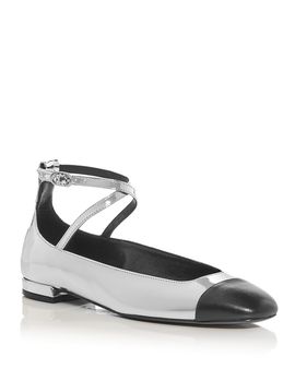 Stuart Weitzman Stuart Weitzman Women's Eden Ankle Strap Flats