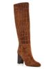 Stuart Weitzman Stuart Weitzman Women's Mulberry Embossed Suede Knee High Boots - 1