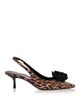 Stuart Weitzman Stuart Weitzman Women's Paloma 50 Slingback Leopard Pumps - 2