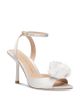 Stuart Weitzman Stuart Weitzman Women's Paloma 85 Satin Peep Toe Sandals - 1