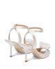 Stuart Weitzman Stuart Weitzman Women's Paloma 85 Satin Peep Toe Sandals - 3