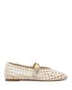 Stuart Weitzman Stuart Weitzman Women's Prim Woven Leather Ballet Flats - 2