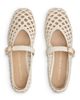 Stuart Weitzman Stuart Weitzman Women's Prim Woven Leather Ballet Flats - 3