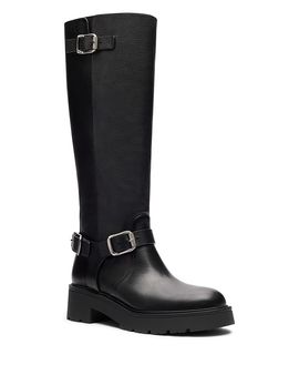 Stuart Weitzman Stuart Weitzman Women's Ren Knee High Moto Boots