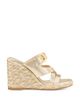 Stuart Weitzman Stuart Weitzman Women's Sai Leather Espadrille Wedge Sandals - 2