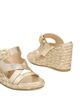 Stuart Weitzman Stuart Weitzman Women's Sai Leather Espadrille Wedge Sandals - 3