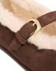 Stuart Weitzman Stuart Weitzman Women's Sai Shearling Mary Jane Flats - 5