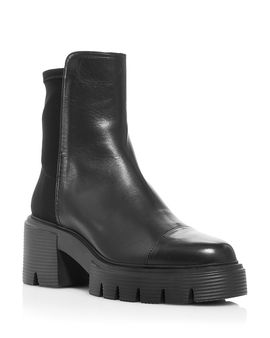 Stuart Weitzman Stuart Weitzman Women's Soho 5050 Lug Sole Booties
