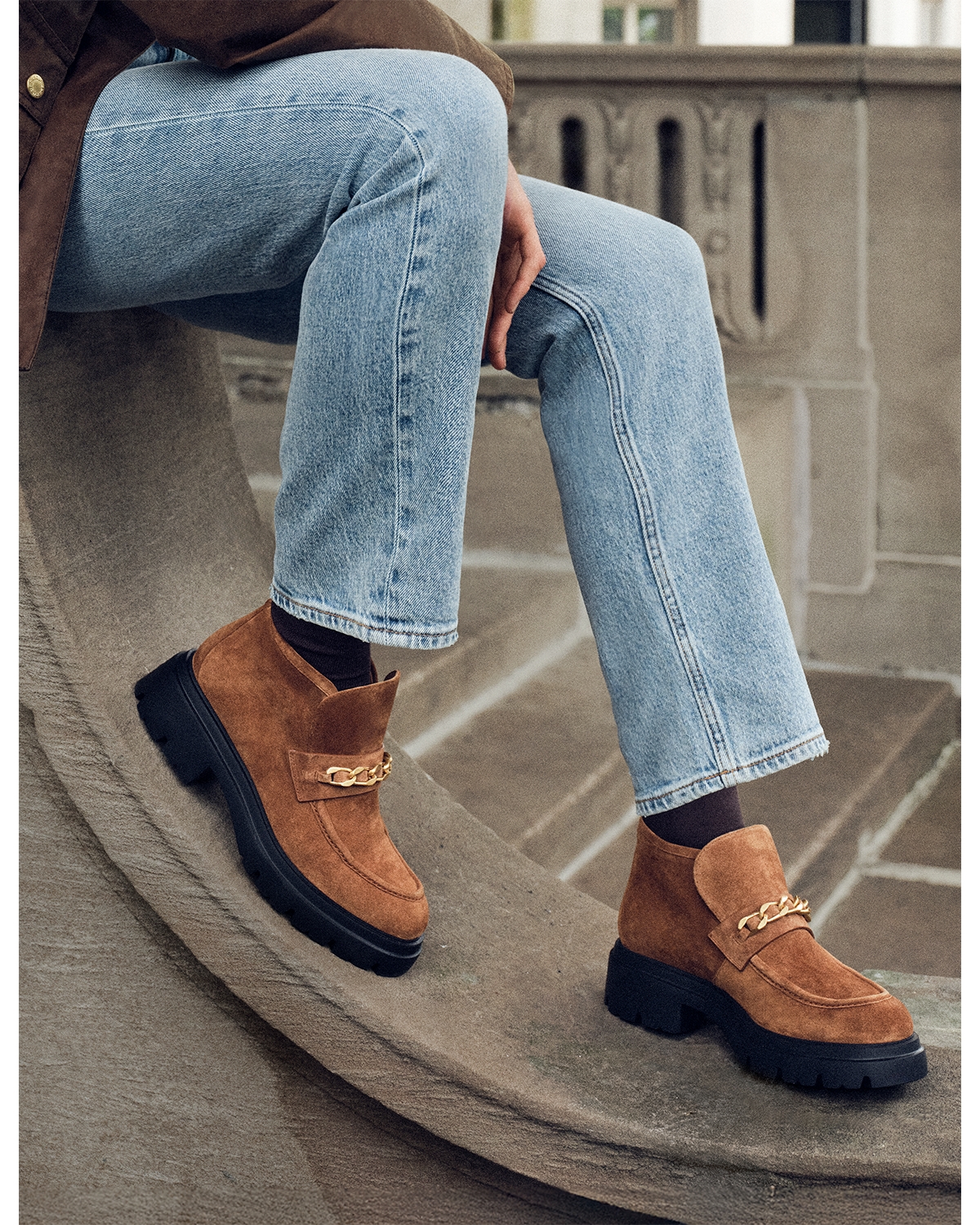 Stuart Weitzman - Women's Soluxe Hudson Chukka Boots