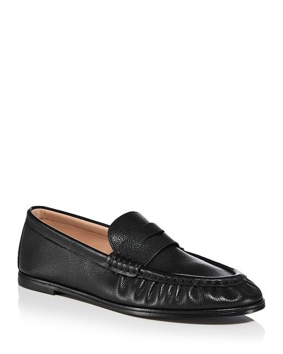 Stuart Weitzman Stuart Weitzman Women's Spencer Leather Penny Loafers