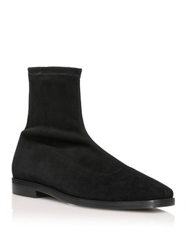 Stuart Weitzman Stuart Weitzman Women's Staci Stretch Suede Ankle Boots