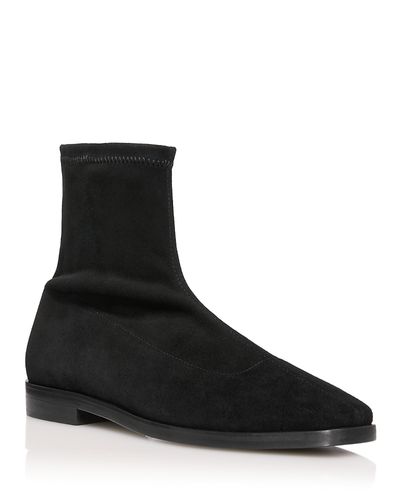 Stuart Weitzman Stuart Weitzman Women's Staci Stretch Suede Ankle Boots