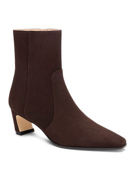 Stuart Weitzman Stuart Weitzman Women's Stassi 50 Suede Ankle Boots