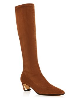 Stuart Weitzman Stuart Weitzman Women's Stassi Stretch Suede Knee-High Boots