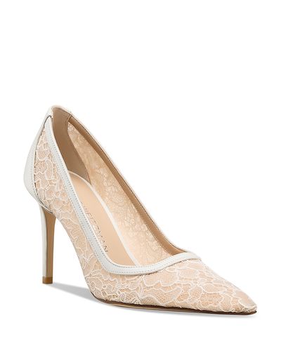 Stuart Weitzman Stuart Weitzman Women's Stuart Power 85 Lace Pumps
