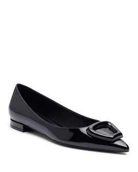 Stuart Weitzman Stuart Weitzman Women's Veryvinnie Patent Leather Ballet Flats