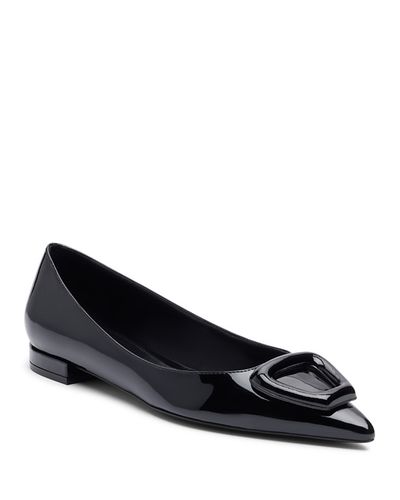 Stuart Weitzman Stuart Weitzman Women's Veryvinnie Patent Leather Ballet Flats