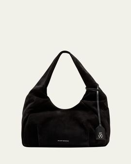 Stuart Weitzman The Moda Suede Hobo bAG
