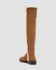 Stuart Weitzman Women's 5050 Cozy Gisele Shearling-Trim Suede Tall Boots - 4