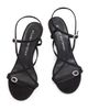 Stuart Weitzman Women's 85MM Crystal-Buckle Suede Strappy Sandals - 4