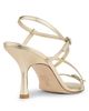 Stuart Weitzman Women's 85MM Metallic Leather Sandals - 3