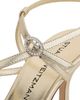 Stuart Weitzman Women's 85MM Metallic Leather Sandals - 5
