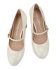 Stuart Weitzman Women's Babette 85MM Patent Leather Mary Janes - 4