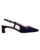 Stuart Weitzman Women's Baby Babette 40MM Suede Slingback Pumps - 1