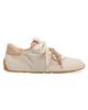 Stuart Weitzman Women's Bond Ruche Tonal Colorblocked Low-Top Sneakers - 4