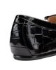 Stuart Weitzman Women's Britt Croc-Embossed Leather Loafers - 6